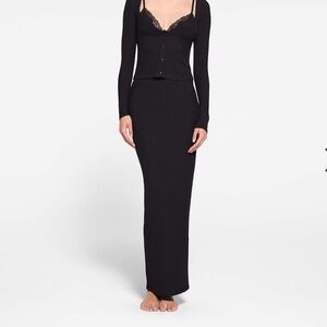 Skims soft lounge long skirt